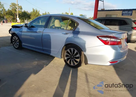 2017 Honda Accord Hybrid Touring from USA, damaged, VIN JHMCR6F70HC009221